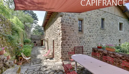 Dpt Ardèche (07), à vendre SAINT SAUVEUR DE MONTAGUT maison P10 de 285 m² - Terrain de 20 005,00 