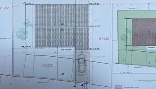 Terrain GALINIERE avec permis 