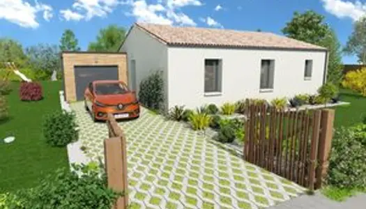 Projet de construction d'une maison 69.93 m² avec terrai...