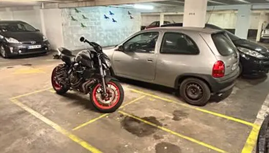 Location parking moto Paris 13ème 