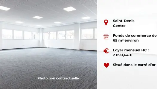 Vente Commerce divers 65 m² à Saint Denis 122 650 €