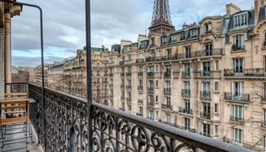 Tour Eiffel, Champs de Mars, 4 chambres, 150m2 vue Tour Eiffel 