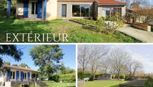 Maison de plain pied de 122.58m² avec agréable terrain