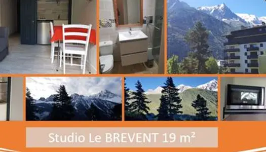 Location annuelle - Chamonix : Studio meublé de 19 m² 