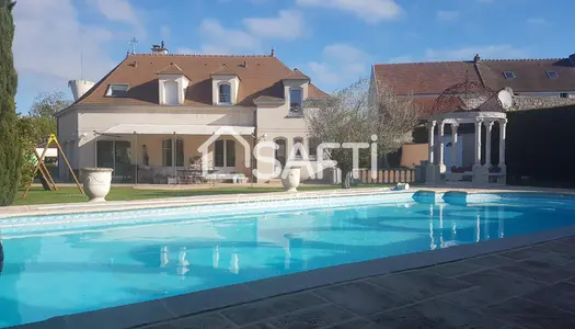 Maison individuelle à Drocourt avec piscine.