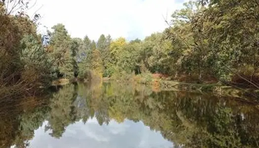 Loc terrain de loisir avec étang commune de vouzon
