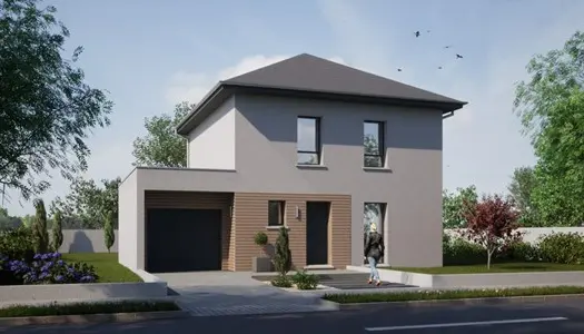 Terrain constructible + maison de 96 m² à Richtolsheim