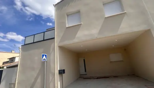 Villa neuve T 4 de 97m2 avec place de parking à baillargues 