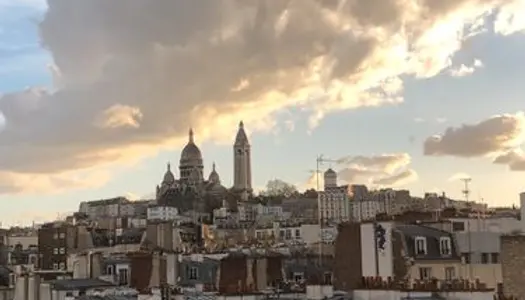 T3 a louer paris - a partir d'août 2024 - balcon et vue sacre coeur 