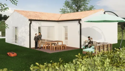 Terrain + maison 80 m²