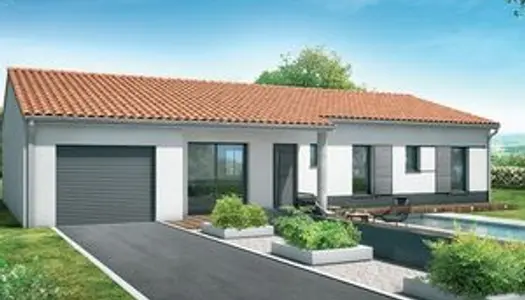 Projet de construction d'une maison 88.53 m² avec terrai...