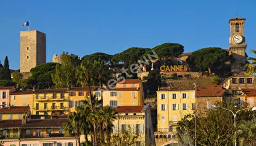 A LOUER. Appartement Cannes 2 pieces 50 m2 - Dernier etage - CANNES SUQUET 