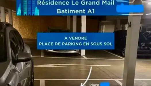 Place de parking souterrains 