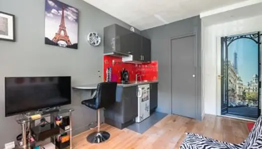 Studio meublé en plein centre de Boulogne (92) - 14m² 