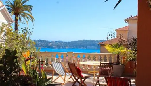 Maison vue mer Villefranche-sur-mer 