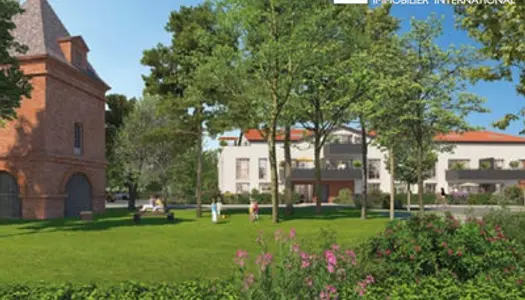 Dernière opportunité à Aussonne : appartement 3 pièces en rdc avec jardin et terrasse