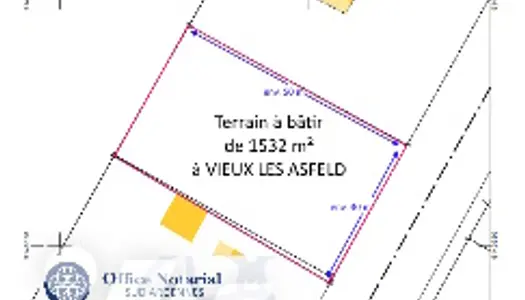 Terrain 1532 m² 