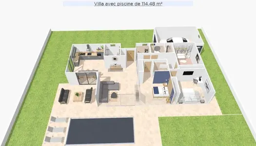 Maison 4 pièces 114 m²