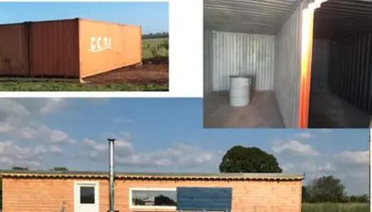 Maison 56m2 à livrer - base containers 