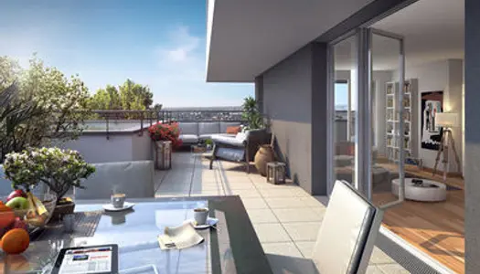 5 pièces duplex 95m² + terrasse 80 m² bors de marne