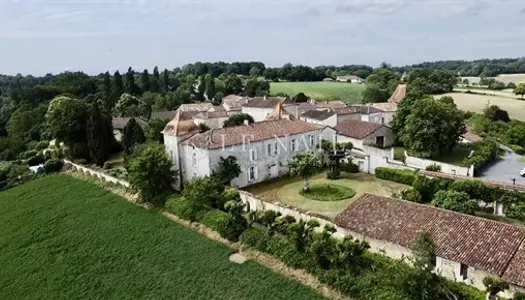 Charmant petit château à vendre au coeur d'un village de Dordogne
