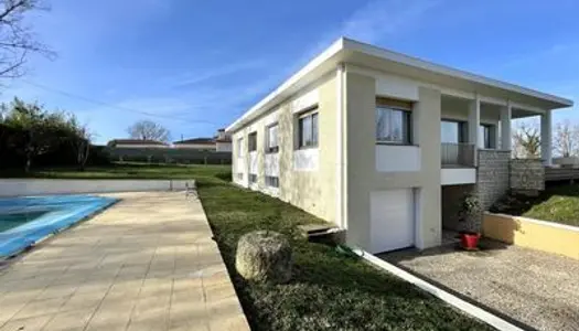 Maison d'architecte avec piscine