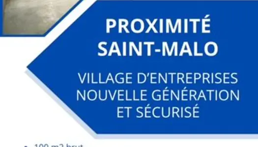 Location entrepôt 100M2 Saint Malo La gouesnière