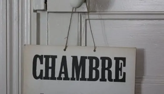 Chambre meublée à louer