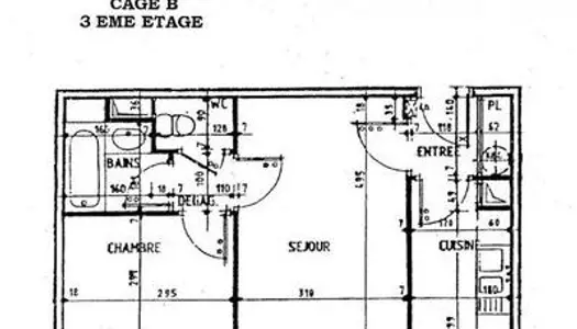 Appartement de 39m2 à louer sur Antony 