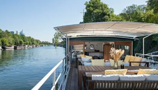 Vends péniche d'exception - Paris 16ème 290m² 