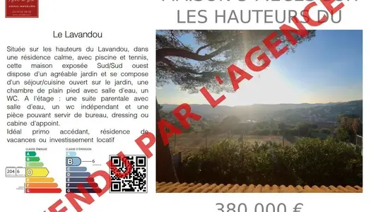 Vente Maison 64 m² à Le Lavandou 380 000 €
