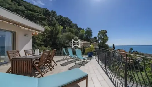 Beau penthouse de 5 pièces avec 163m2 terrasses et vue mer