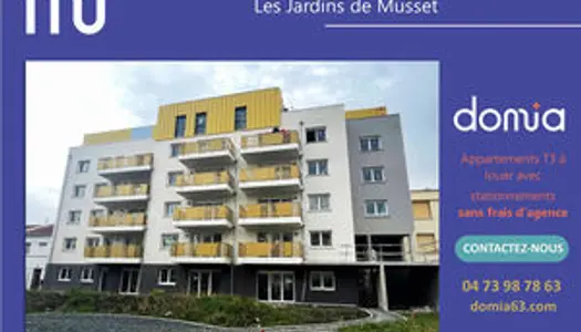 Appartement 3 pièces NEUF à Clermont-Ferrand 