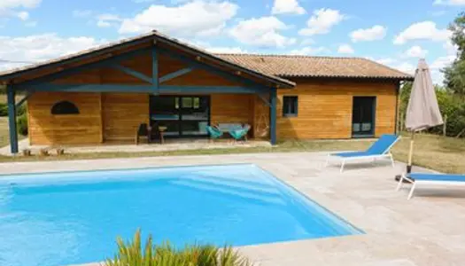 Maison plain-pied 144 m² + piscine