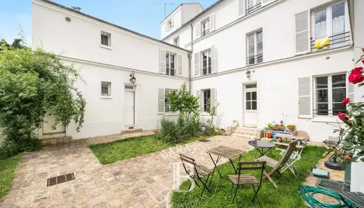 Paris 20ème - Maison familiale avec jardin 