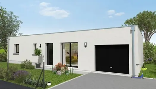 Projet de construction d'une maison 85 m² avec terrain à PONTRIEUX (22) 