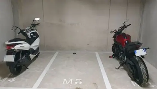 Parking moto Joliette