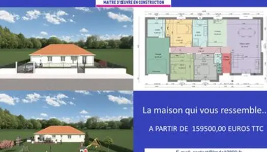 Maison à construire neuve