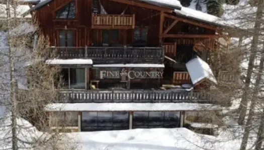 A vendre chalet de Luxe au Coeur de la Station de Ski de la Foux 