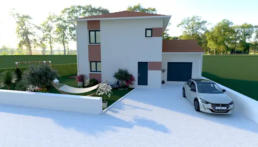 Terrain + maison 87 m² 