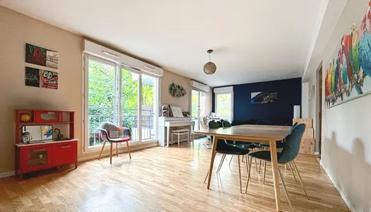A vendre : Saint-Ouen, appartement familial 4 pièces avec terrasse 