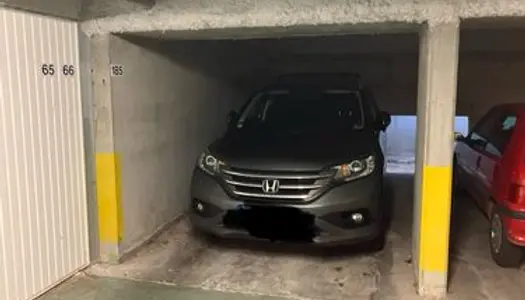 Parking souterrain sécurisé