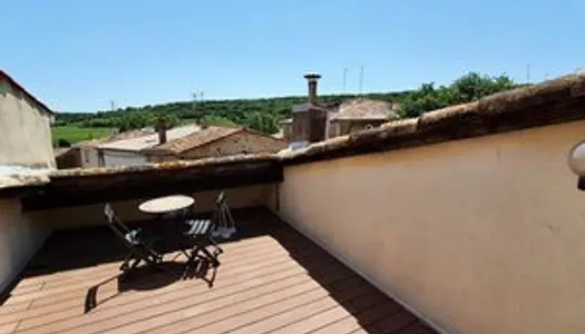 Fabuleuse maison de village de 2 chambres doubles avec terrasse sur le toit orientée au sud