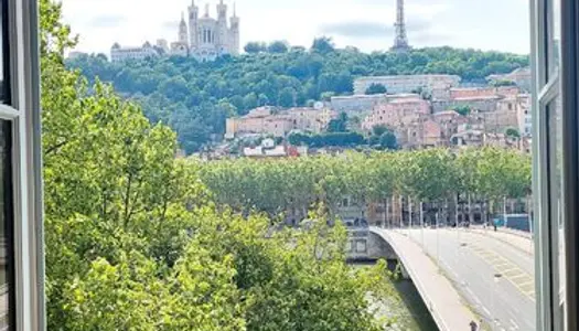 Superbe appartement quai de Saône avec vue 