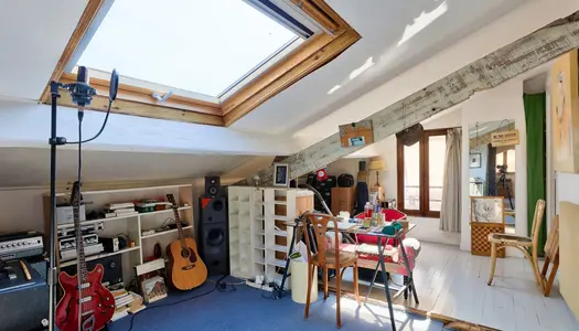 Loft en duplex en dernier étage 