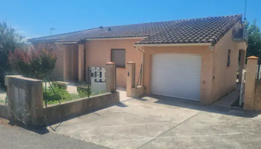 Villa T5 105m2 avec jardin clôturé plus garage 