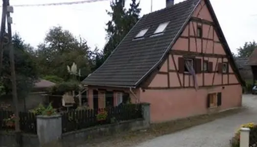 Maison alsacienne au coeur du village