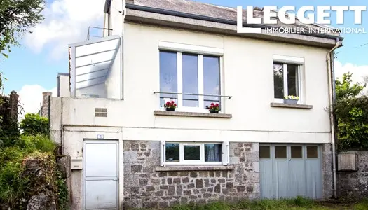 Maison de trois chambres, proche des commerces et des bars, jardin avec dépendance, double vitrage 