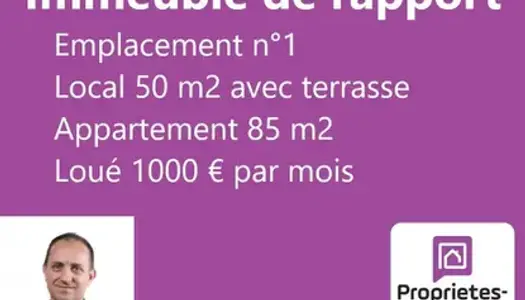 NEVERS - IMMEUBLE DE RAPPORT MIXTE, COMMERCE ET LOGEMENT