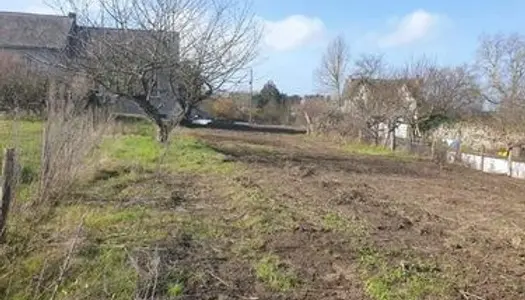 Terrain viabilisé à vendre. Possibilité de faire deux parcelles 